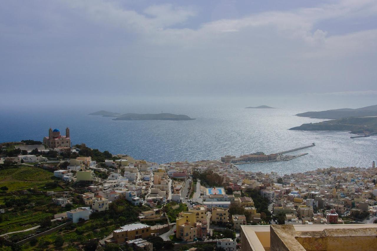Mother'S House In Syros Aegean Sea Posidhonia  Exterior photo