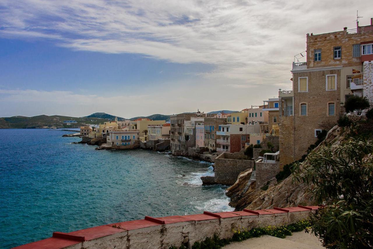 Mother'S House In Syros Aegean Sea Posidhonia  Exterior photo